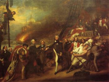 約翰 辛格頓 科普利 The Victory of Lord Duncan aka Surrender of the Dutch Admiral DeWinter to Admiral Duncan, 11 October 1797